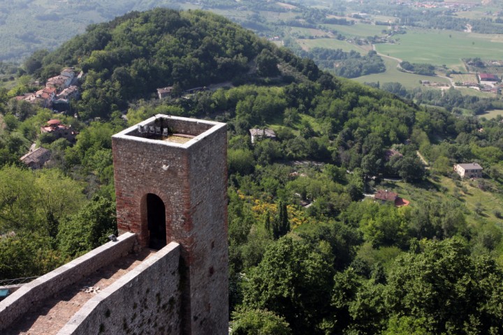 Rocca Malatestiana, Montefiore Conca photos de PH. Paritani