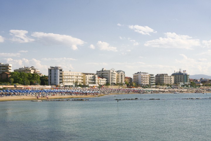 Spiaggia di Cattolica - vista panoramica Foto(s) von PH. Paritani