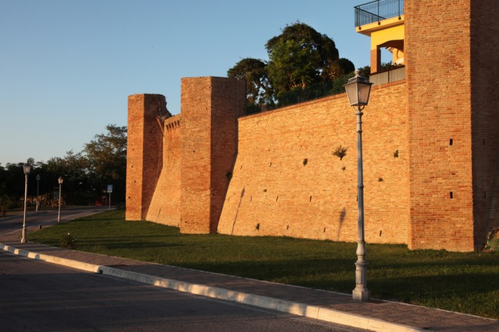 Ancient city walls, San Clemente photo by PH. Paritani