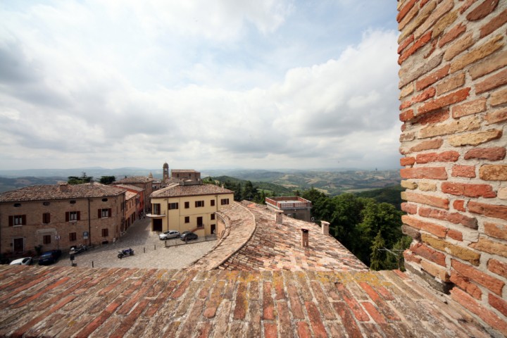 View from the fortress, Mondaino photo by PH. Paritani
