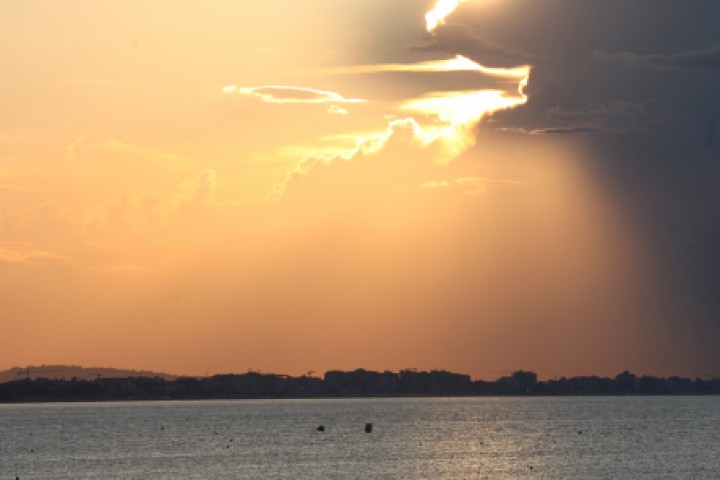 Spiaggia di Cattolica - notturna Foto(s) von PH. Paritani