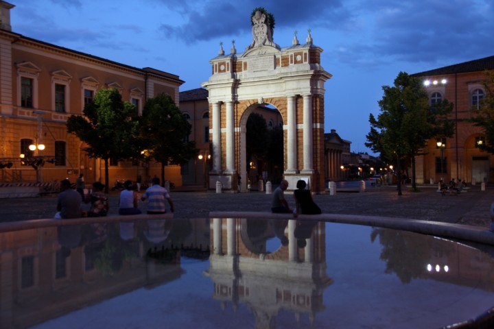 Ganganelli arch, Santarcangelo di Romagna photo by PH. Paritani