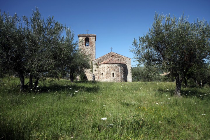 Romanesque church, Verucchio photo by PH. Paritani