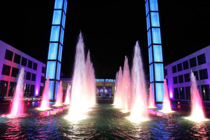 Rimini Fiera, entrance photo by Archivio Provincia di Rimini