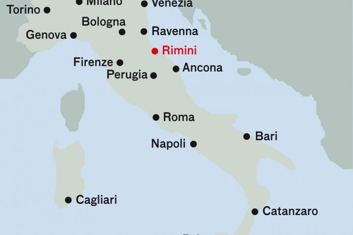 Mappa dell'Italia photos de Archivio Provincia di Rimini