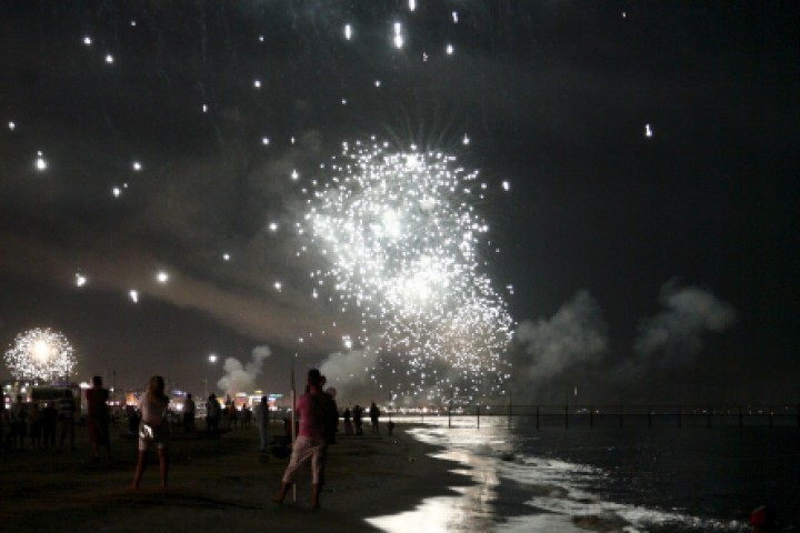 La Notte Rosa, fuochi d'artificio photos de R. Masi