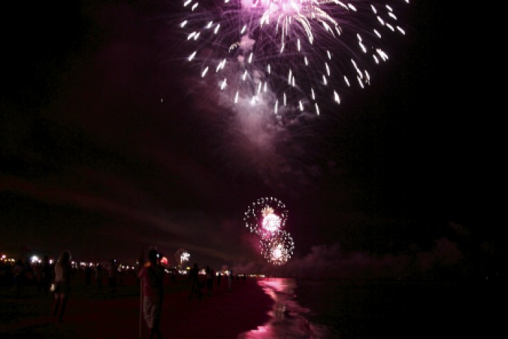 La Notte Rosa - The Pink Night, Fireworks photo by R. Masi