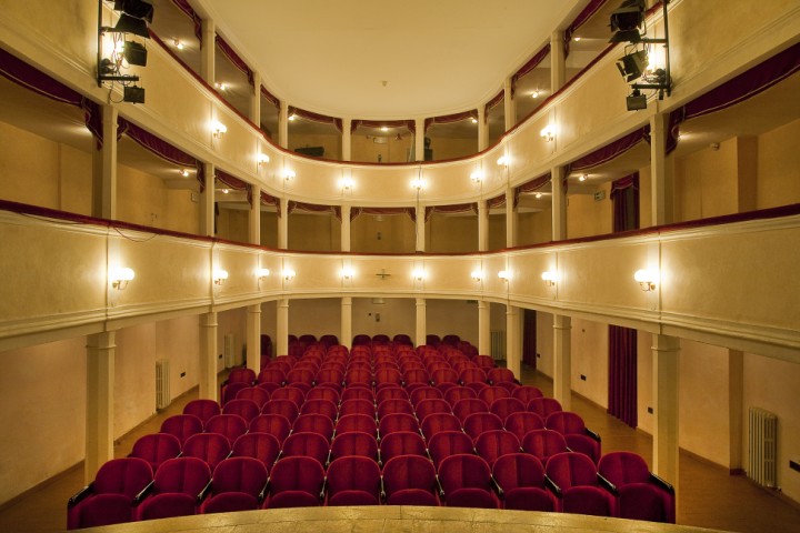 Municipal theatre, Montefiore Conca photo by PH. Paritani