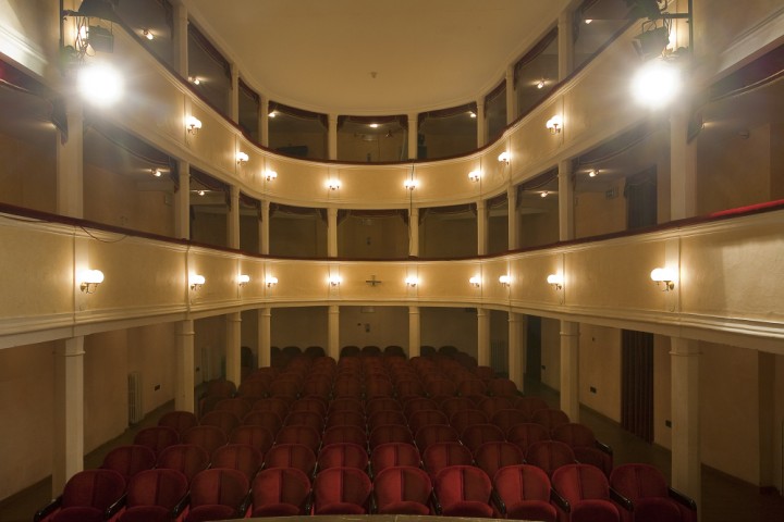 Municipal theatre, Montefiore Conca photo by PH. Paritani