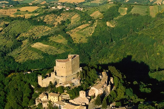 Montefiore Conca, rocca Foto(s) von S. di Bartolo