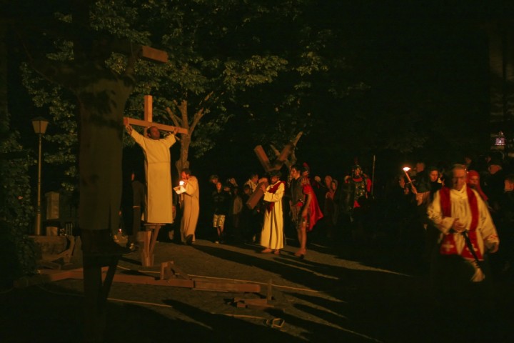 Via Crucis, Montegridolfo foto di PH. Paritani