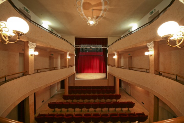 Municipal theatre, Montescudo photo by PH. Paritani