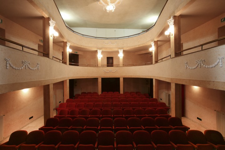 Municipal theatre, Montescudo photo by PH. Paritani