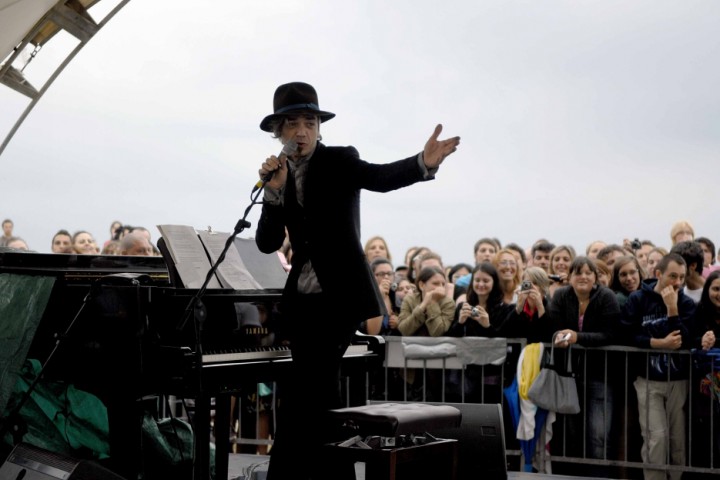 La Notte Rosa, Morgan in concerto all'alba, Rimini Foto(s) von Archivio Provincia di Rimini