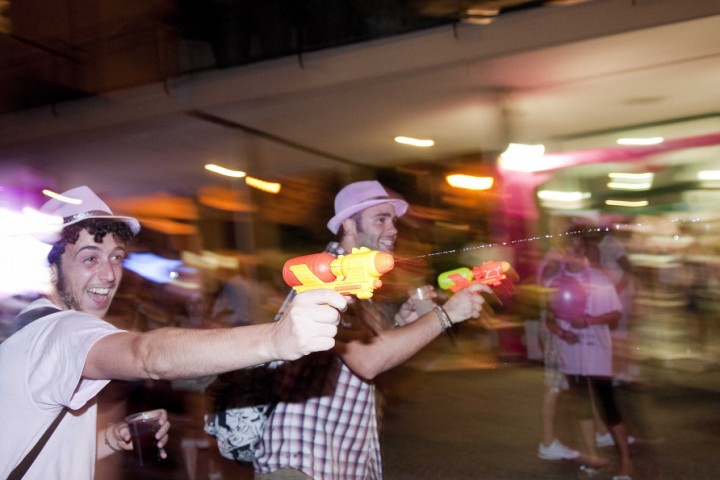 La Notte Rosa - The Pink Night, young people photo by R. Gallini