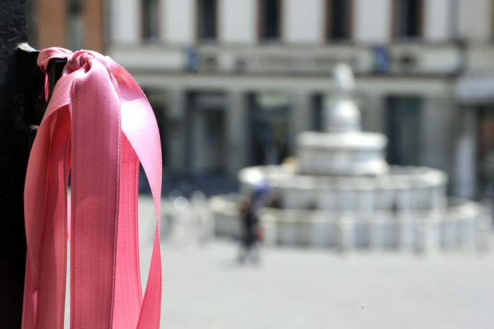 La Notte Rosa in piazza Cavour, Rimini foto di M. Migliorini