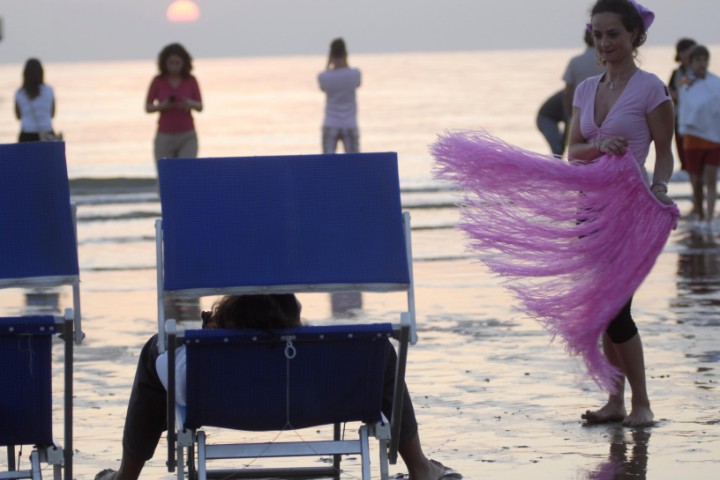 La Notte Rosa - The Pink Night, sunrise photo by Archivio Provincia di Rimini