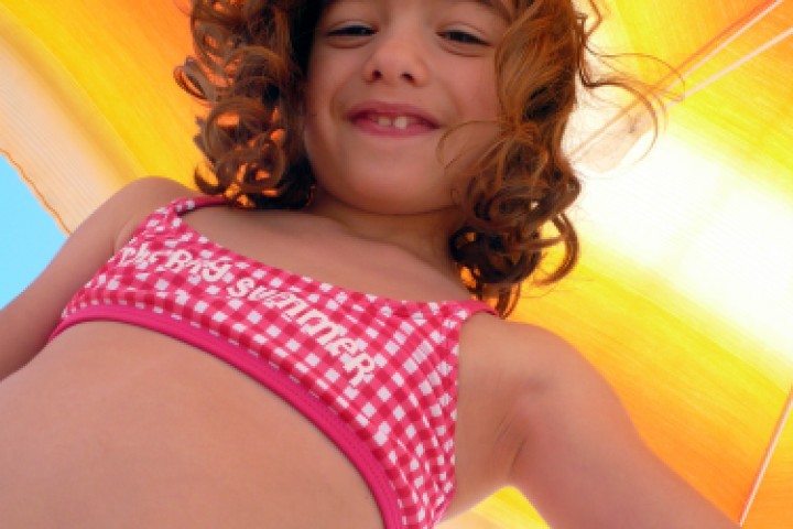 Bambini in spiaggia - Rimini Foto(s) von PH. Paritani