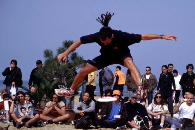 Paganello, beach ultimate frisbee world cup, Rimini photo by E. Salvatori