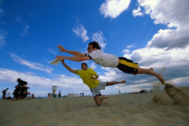Paganello, beach ultimate frisbee world cup, Rimini photo by F. Taccola
