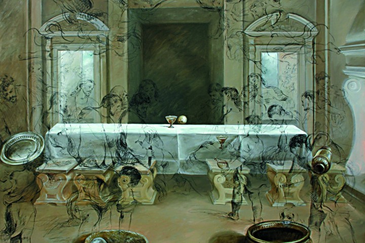 I Luoghi dell'anima. Chiesa della Misericordia, Il Dopo Cena dell'Ultima Cena, Pennabilli photos de L. Liuzzi