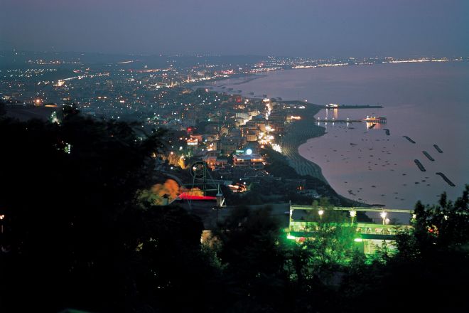 Cattolica, panorama della costa foto di Archivio Provincia di Rimini