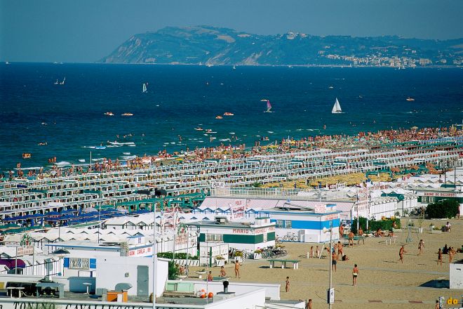spiaggia, Riccione Foto(s) von T. Mosconi