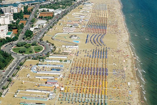 aerial view, Rimini photo by Archivio Provincia di Rimini
