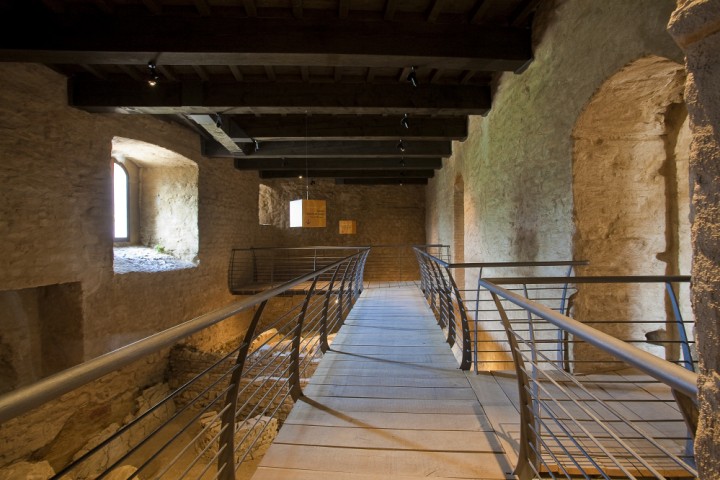 Percorso archeologico, sala della cisterna, Montefiore Conca Foto(s) von PH. Paritani