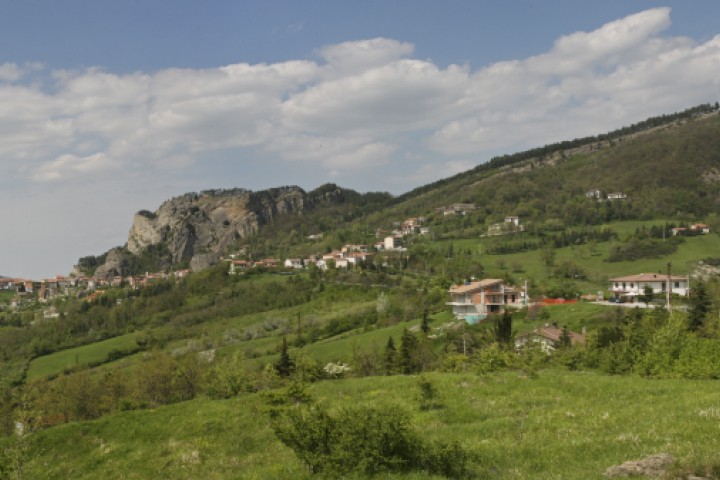 Novafeltria, view of Perticara and Monte Aquilone photo by PH. Paritani