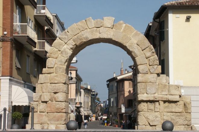 Montanara gate, Rimini photo by E. Salvatori