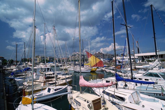 barche nel portocanale, Riccione Foto(s) von T. Mosconi