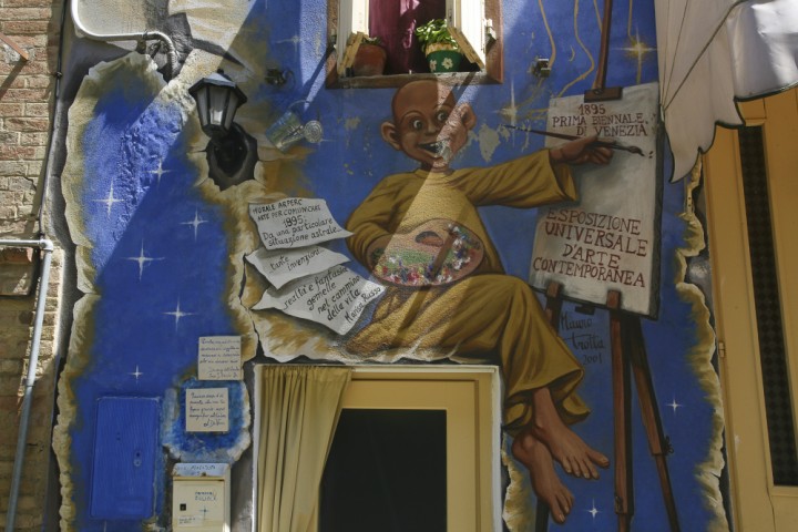 Murals, Saludecio photo by PH. Paritani