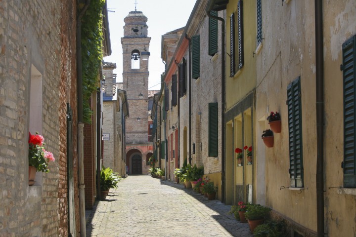 Vie del borgo, Saludecio Foto(s) von PH. Paritani