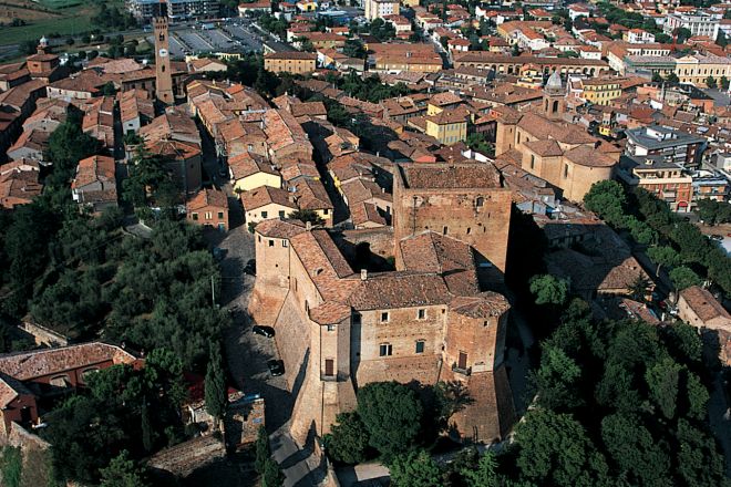 Santarcangelo panoramica foto di Raggi Liuzzi