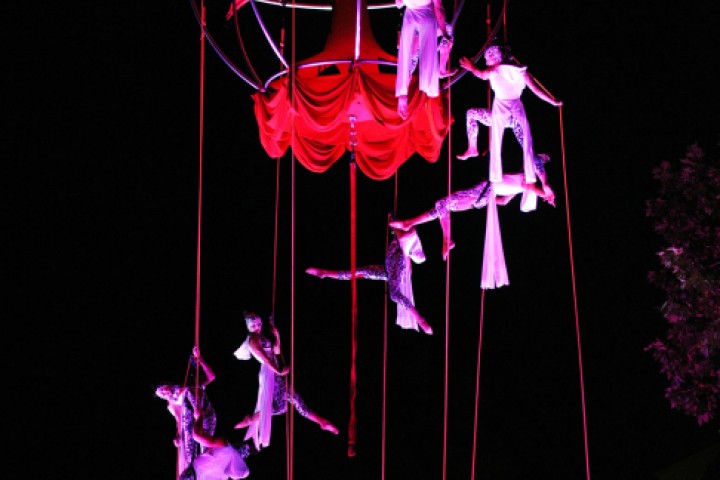 La Notte Rosa - The Pink Night, performance photo by Archivio Provincia di Rimini