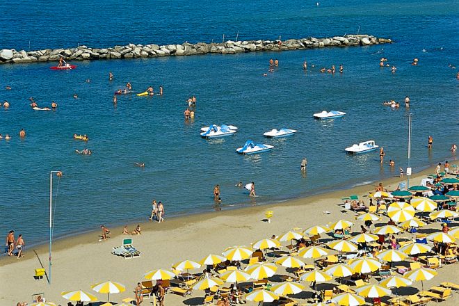 veduta della spiaggia, Bellaria Igea Marina photos de L. Bottaro