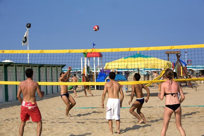 beach volley spiaggia photos de D. Piras