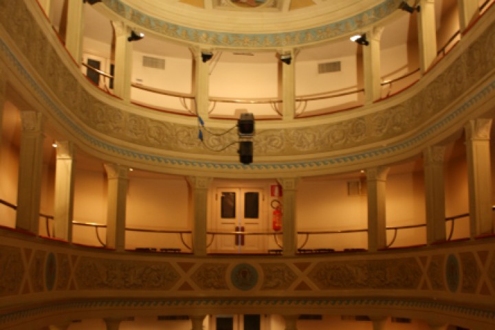 San Giovanni in Marignano, theatre Massari photo by Archivio Provincia di Rimini