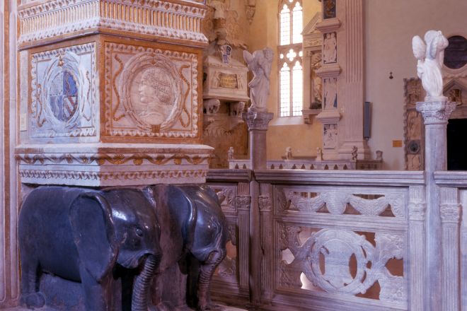 Basilica cathedral malatesta temple, Rimini photo by PH. Paritani