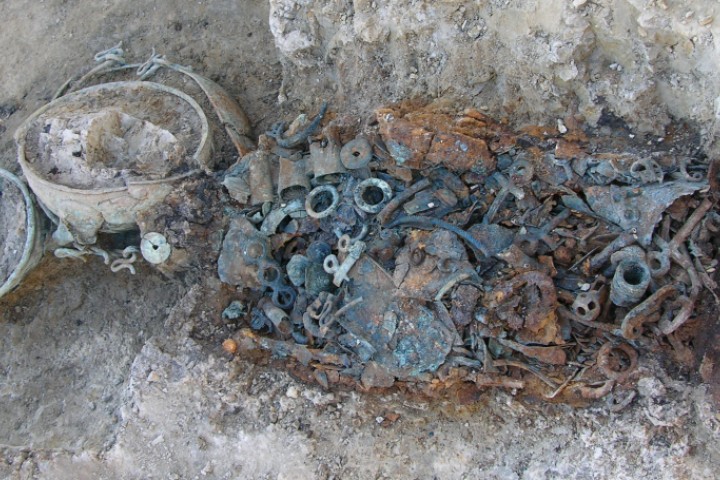 Verucchio, Museo civico archeologico, vasellame bronzeo photo by Soprintendenza per i Beni Archeologici dell'Emilia-Romagna