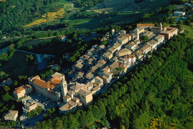 view of Saludecio photo by T. Mosconi