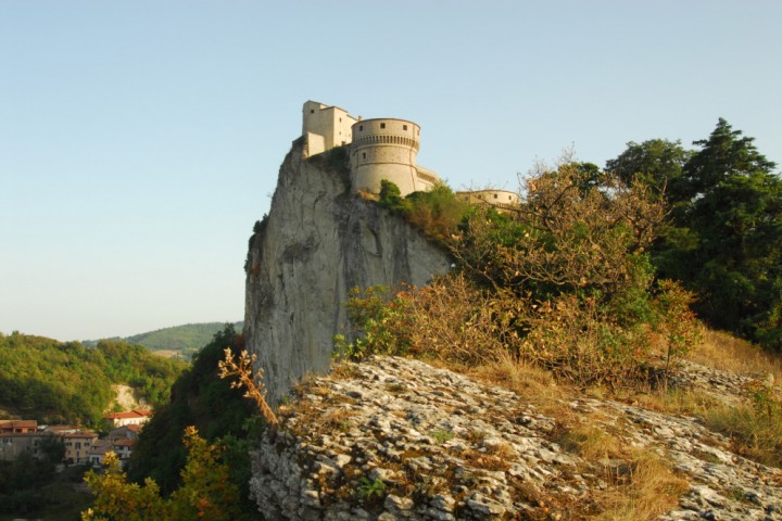 San Leo, fortress photo by Archivio Provincia di Rimini