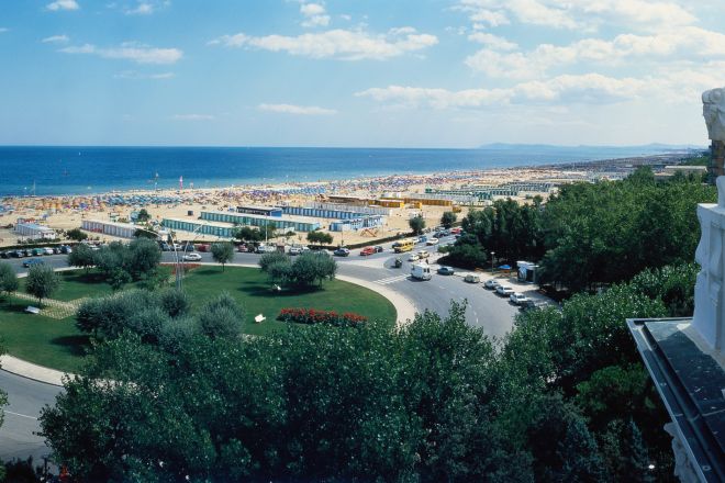 aerial view, Rimini photo by E. Salvatori
