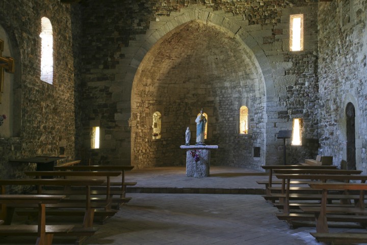 Romanesque church, Verucchio photo by PH. Paritani