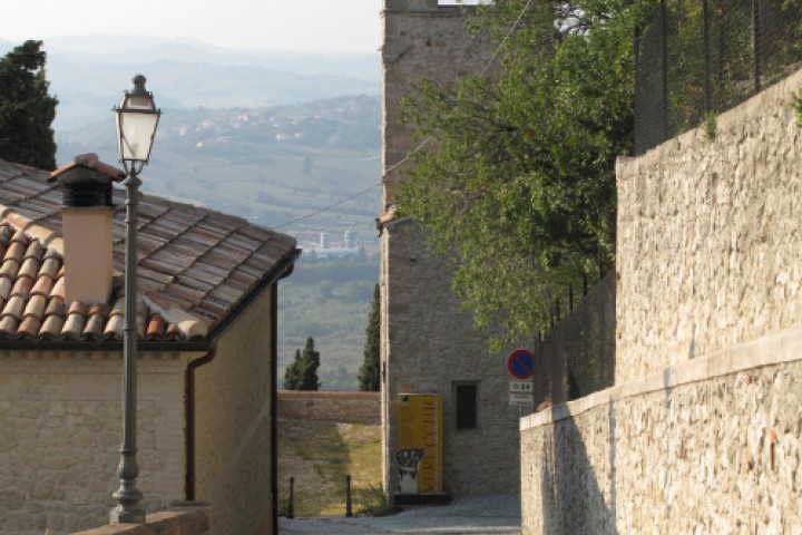 Campanile of St. Augustine, Verucchio photo by PH. Paritani