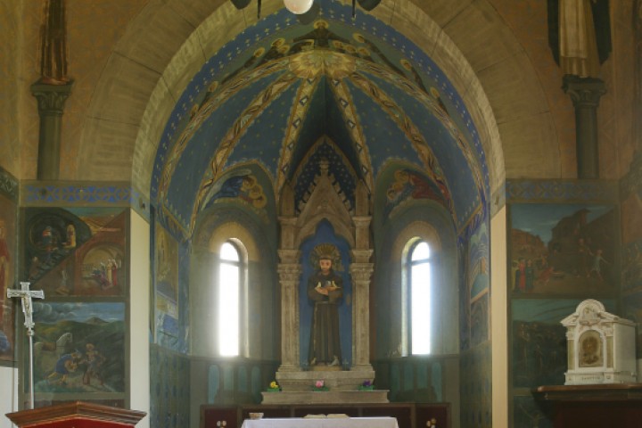 Convento San Francesco, Cappella San Francesco, Verucchio foto di PH. Paritani