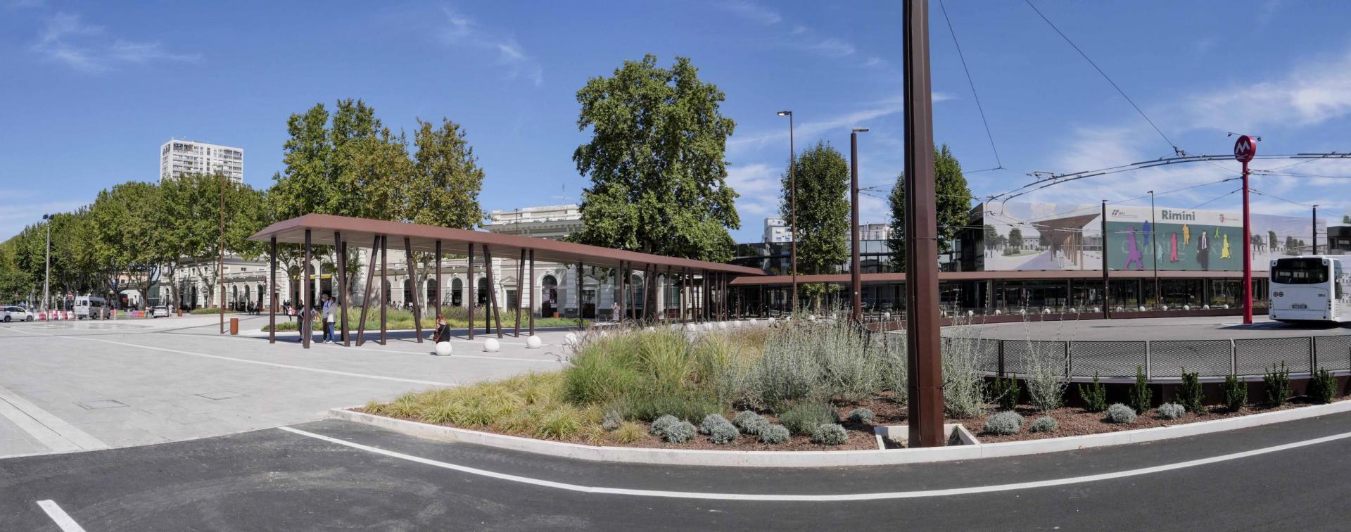 Rimini | stazione ferroviaria Foto(s) von autore sconosciuto