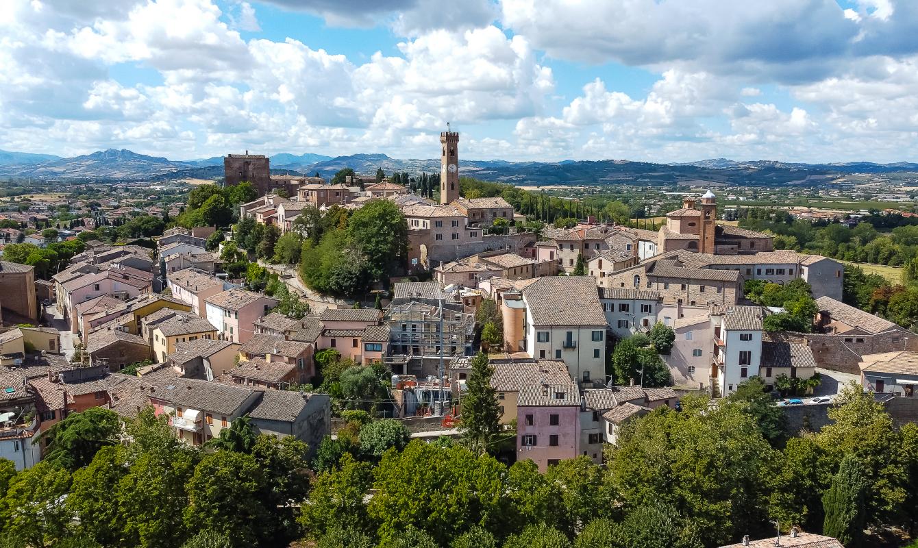 Santarcangelo di Romagna foto di autore sconosciuto