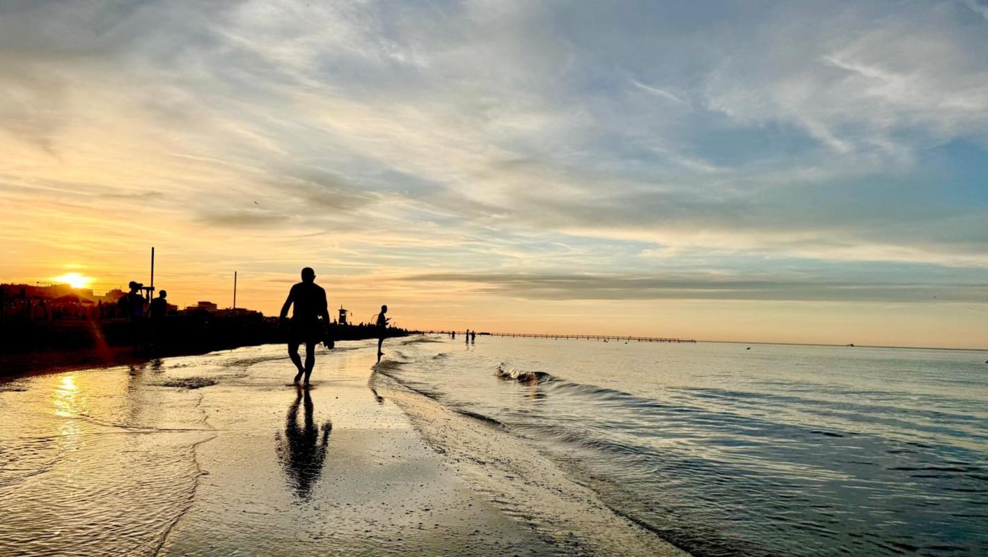 L'ora del tramonto | Rimini foto di Monica Mazza